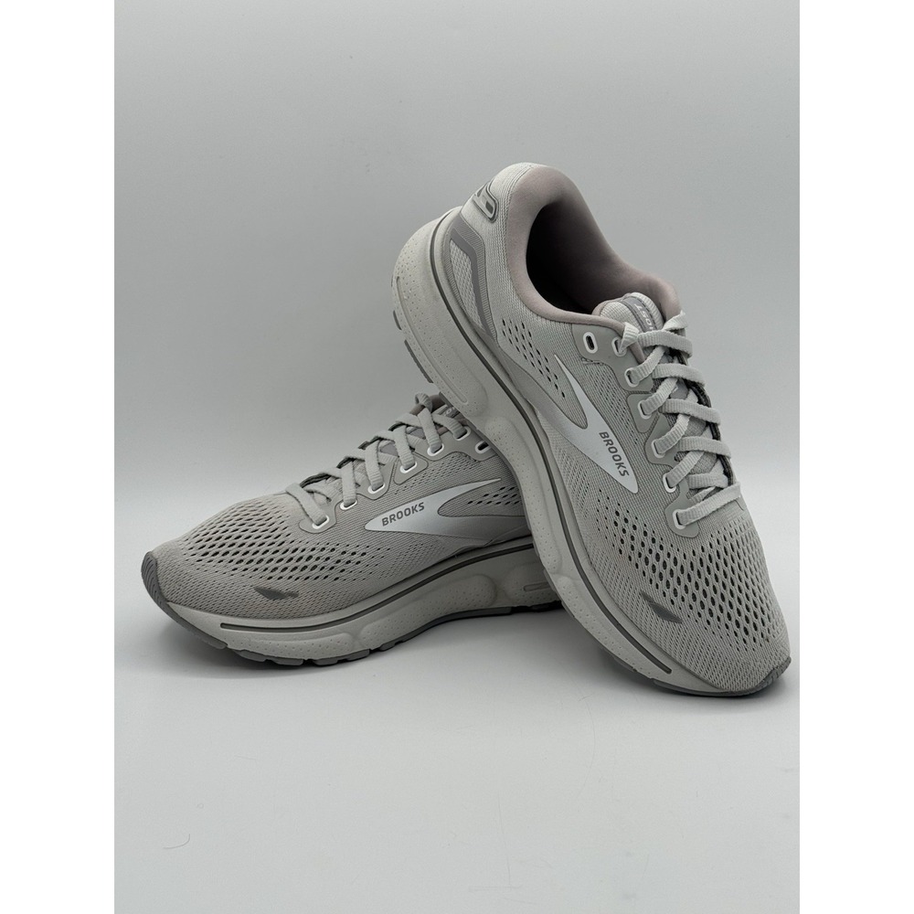 Brooks Ghost 15 Shoes Womens Size 7.5 Gray Running 1203801B112 Sneakers Walking - Picture 9 of 14